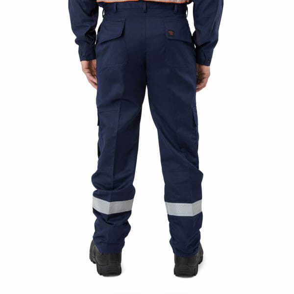 Cargo Trouser Industrial Weight FR Navy - Image 2